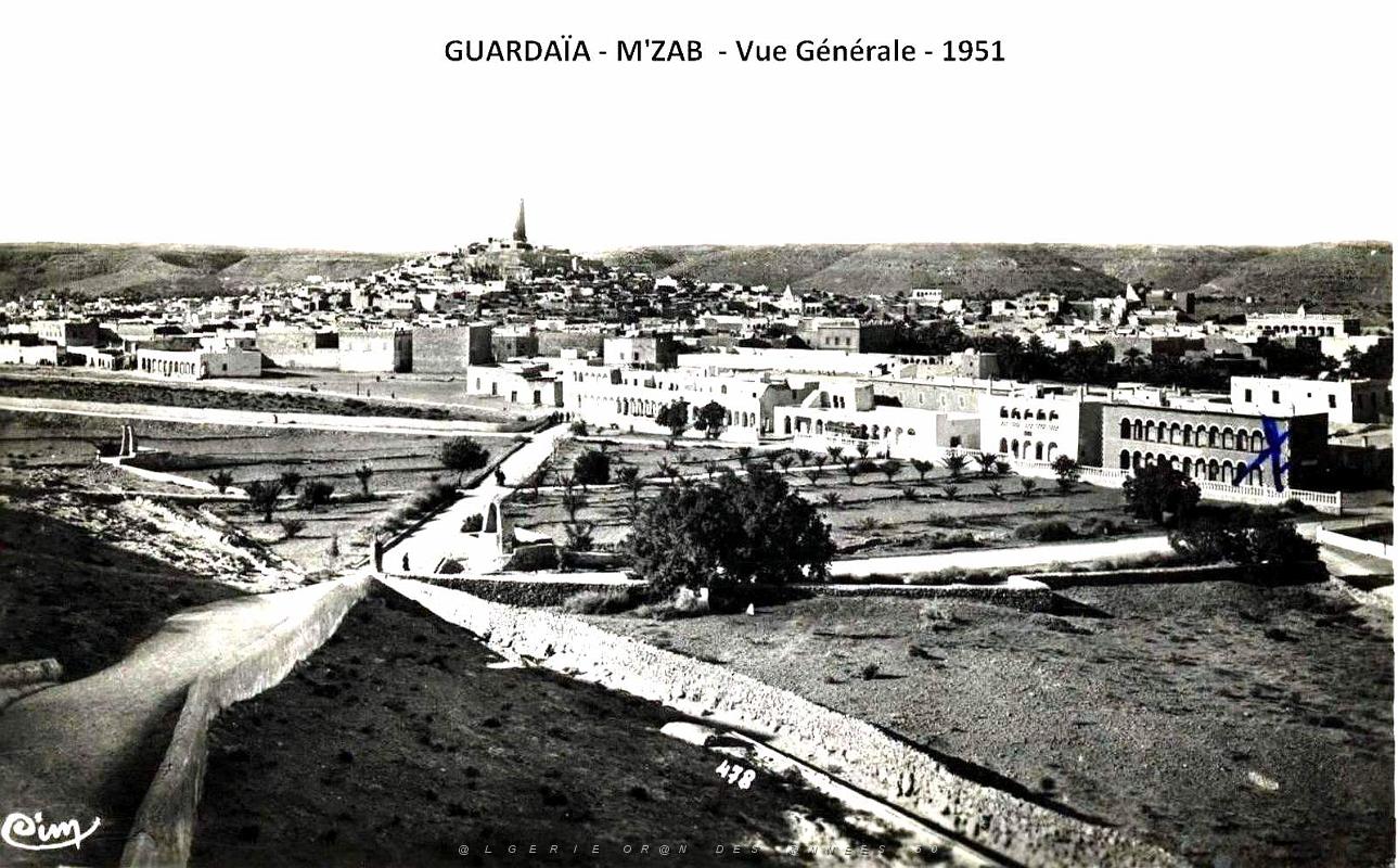 Ghardaia - M'Zab - Vue Generale - 1951.jpg
